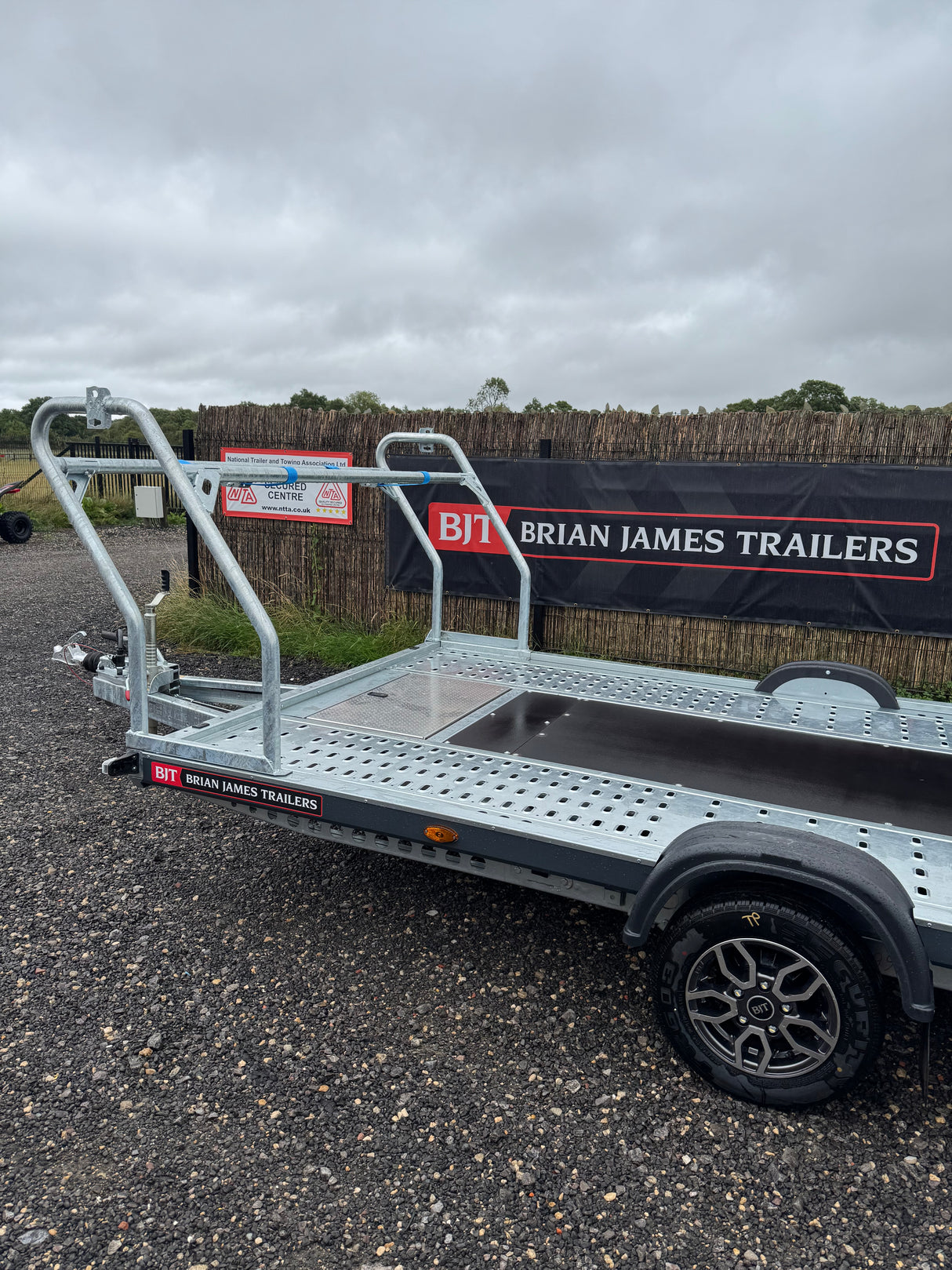 Brian James A Transporter Car Trailer – 4.5m x 2.0m | 3000kg| 12" Wheels | Twin Axle 130-4520-30-2-12