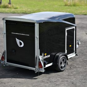 Debon Cargo 1300 Box Van Bike Trailer Polyester & Side Door
