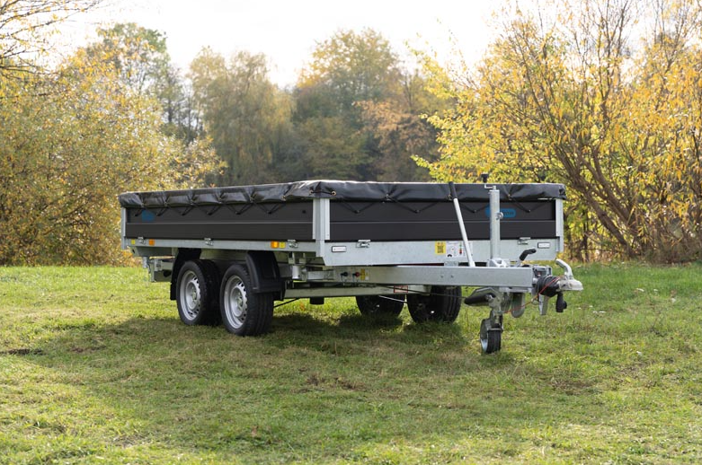 Debon PW3.3 Electric Tip Tipper Trailer 3500kg MGW 4.675m x 1.92m