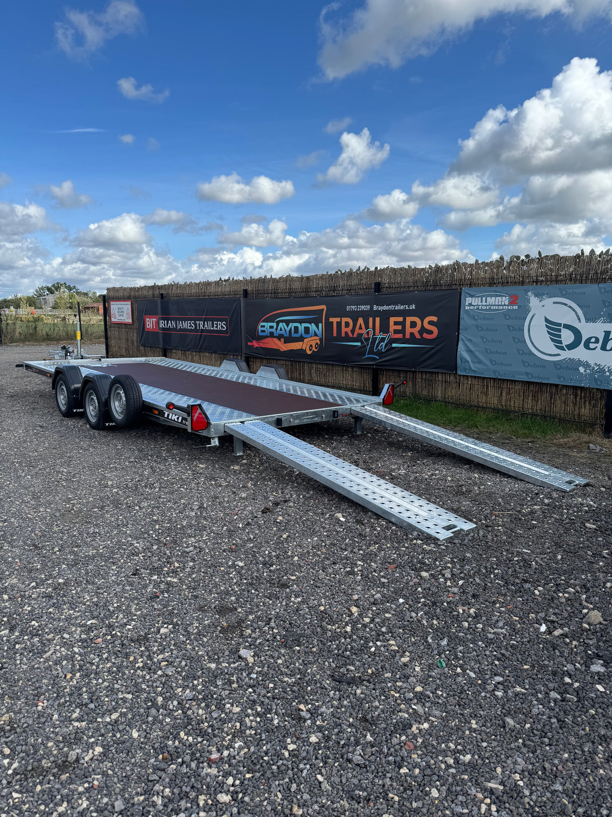 Tiki Auto 2850-DRB Car Transporter Trailer 5m x 2.09m 2850kg