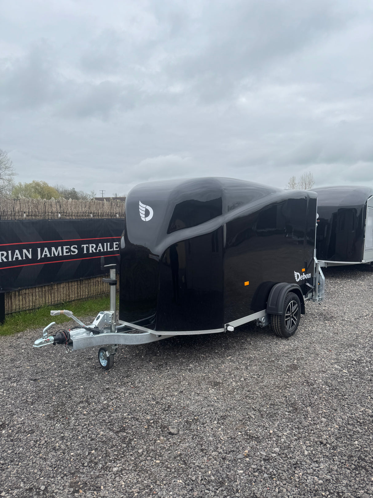 Debon Cargo 1300 Box Van Bike Trailer Polyester & Side Door