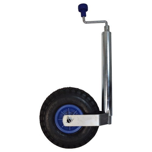 MP437 48mm 100kg Pneumatic Telescopic Jockey Wheel — 437