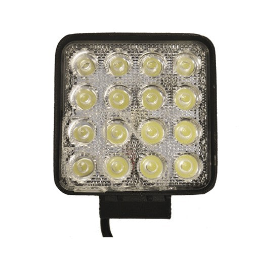 MP5058 12/24v 48w Led Worklamp - 16x3w 3800lm Flood Ip67 — 5058