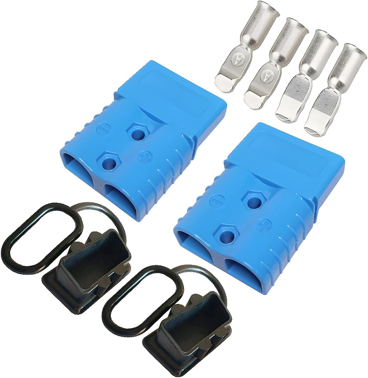 120 Amp Blue Anderson Battery Connector Quick Connect To Suit Brian James