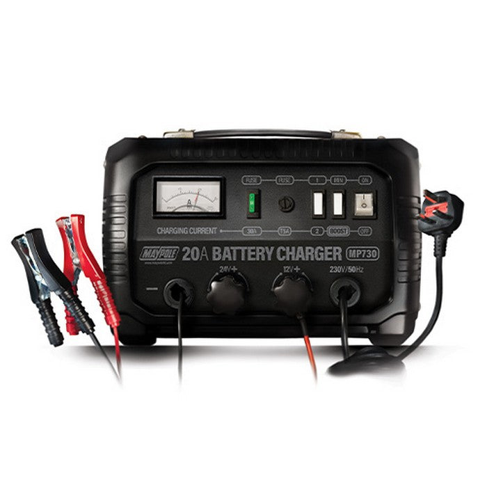 MP730 20a 12/24v Metal Cased Battery Charger — 730