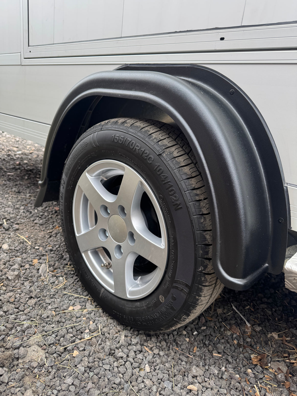 Debon Roadster C2000 Box Van Enclosed Car Transporter Trailer Grey