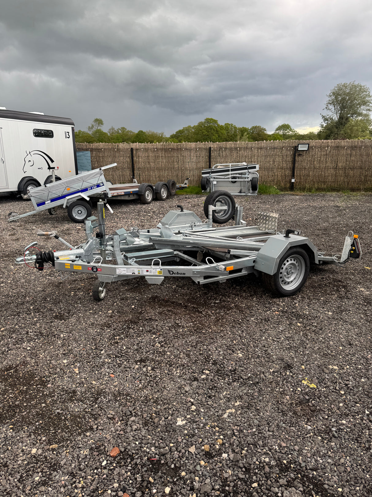 Debon Moto Two 2 Motorcycle Trailer