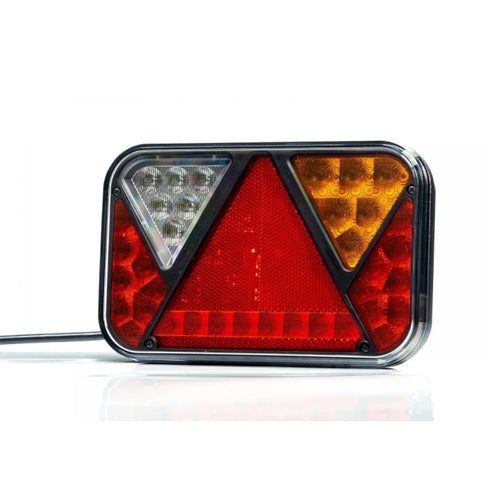 MP864BL 12v Fristom Led Left Hand Rectangular Combination Lamp — 864BL