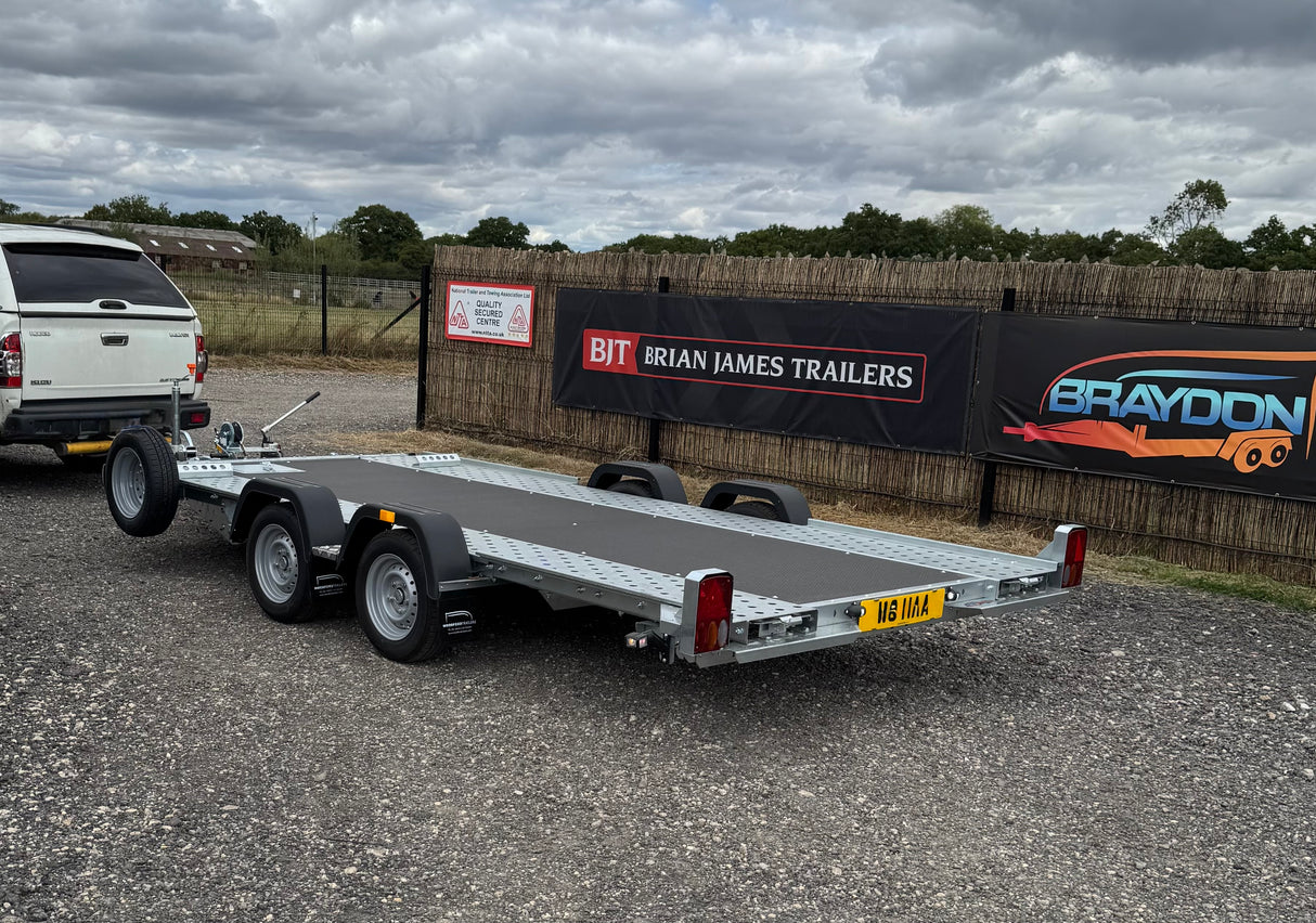 Woodford Widebody WBT101 14βx6β6β Tilt Bed Car Transporter Trailer
