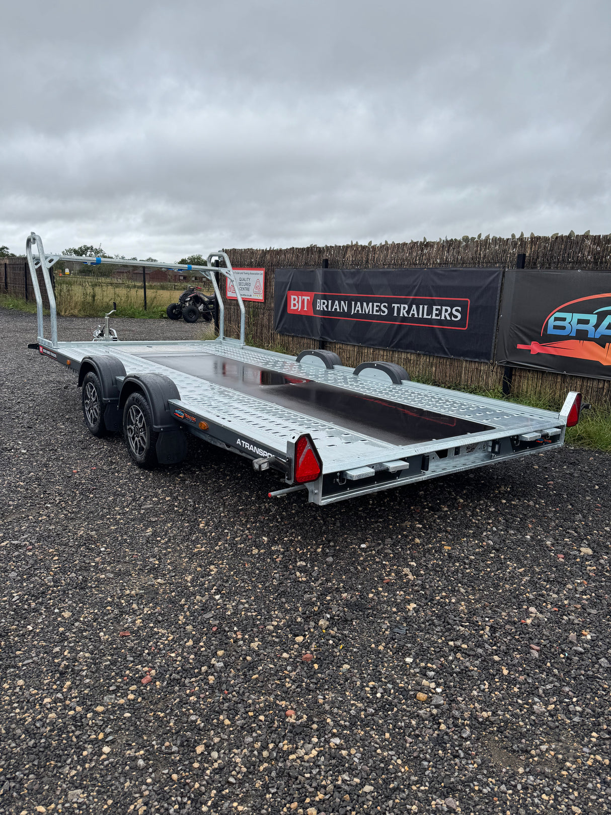 Brian James A Transporter Car Trailer – 4.5m x 2.0m | 3000kg| 12" Wheels | Twin Axle 130-4520-30-2-12