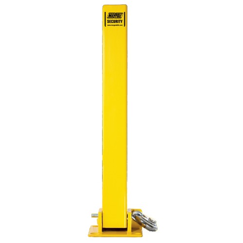 MP9737 Fold Down Security Post Set In Concrete — 9737