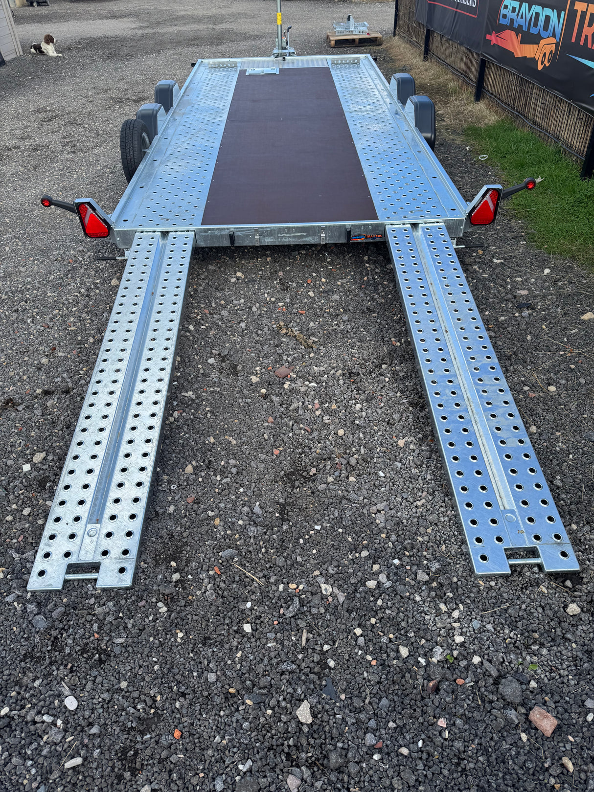 Tiki Auto 2850-DRB Car Transporter Trailer 5m x 2.09m 2850kg