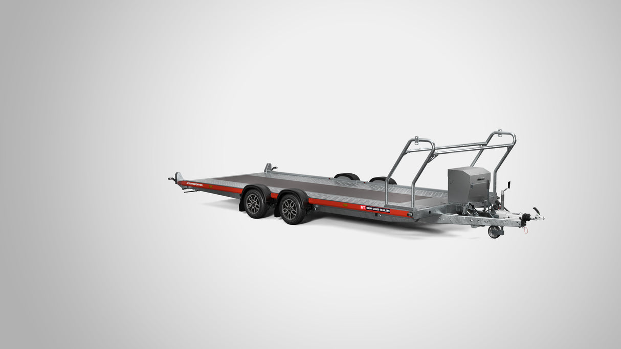 Brian James A Transporter Car Trailer – 4.5m x 2.0m | 3000kg| 12" Wheels | Twin Axle 130-4520-30-2-12