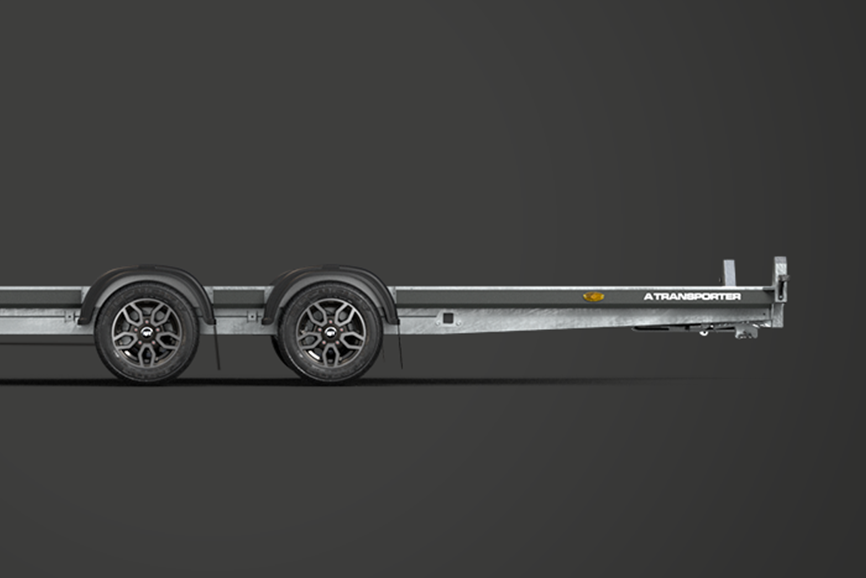 Brian James A Transporter Car Trailer – 5.0m x 2.1m | 3500kg | 12" Wheels | Twin Axle 130-5021-35-2-12