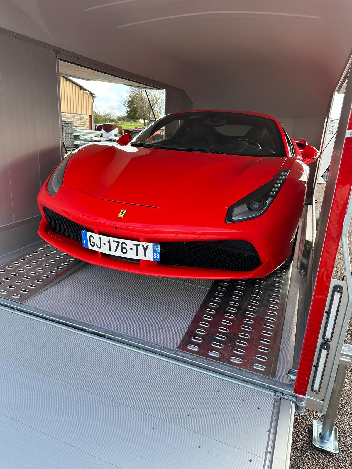 Debon Roadster C2000 Box Van Enclosed Car Transporter Trailer Grey