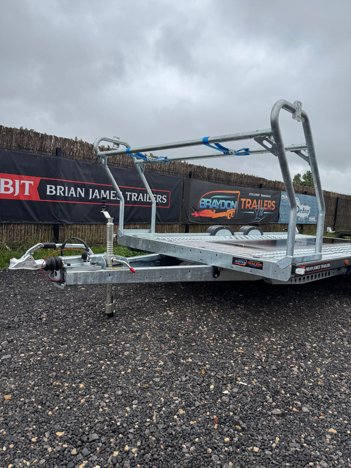 Brian James A Transporter Car Trailer – 4.5m x 2.0m | 3000kg| 12" Wheels | Twin Axle 130-4520-30-2-12