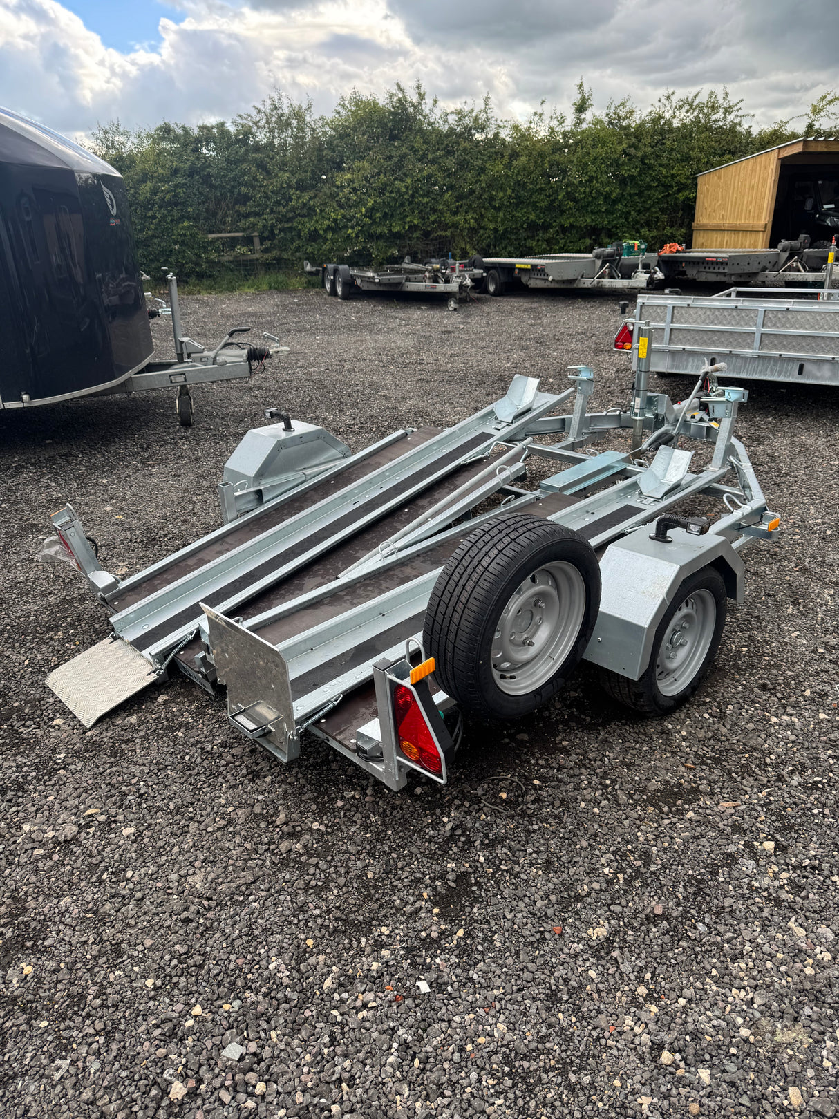 Debon Moto Two 2 Motorcycle Trailer