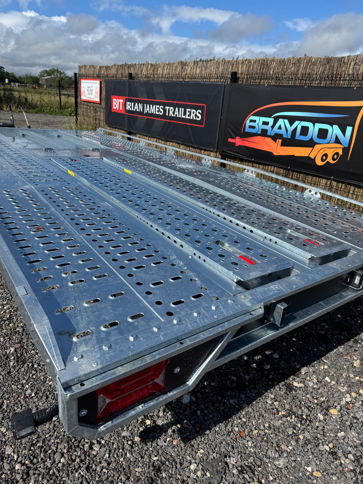 Brian James T Transporter T4 Car Trailer 5.0m x 2.24m 3.5T Twin Axle 231-5022-35-2-12