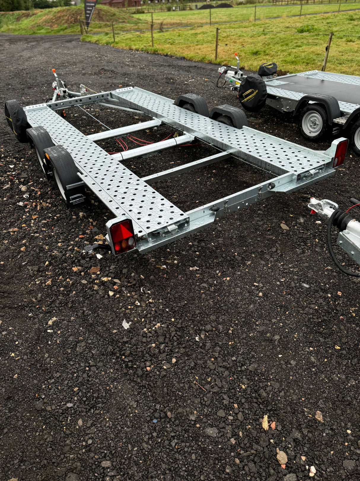 Woodford Widebody WBT101 14’x6’6” Tilt with ramps Car Transporter Trailer