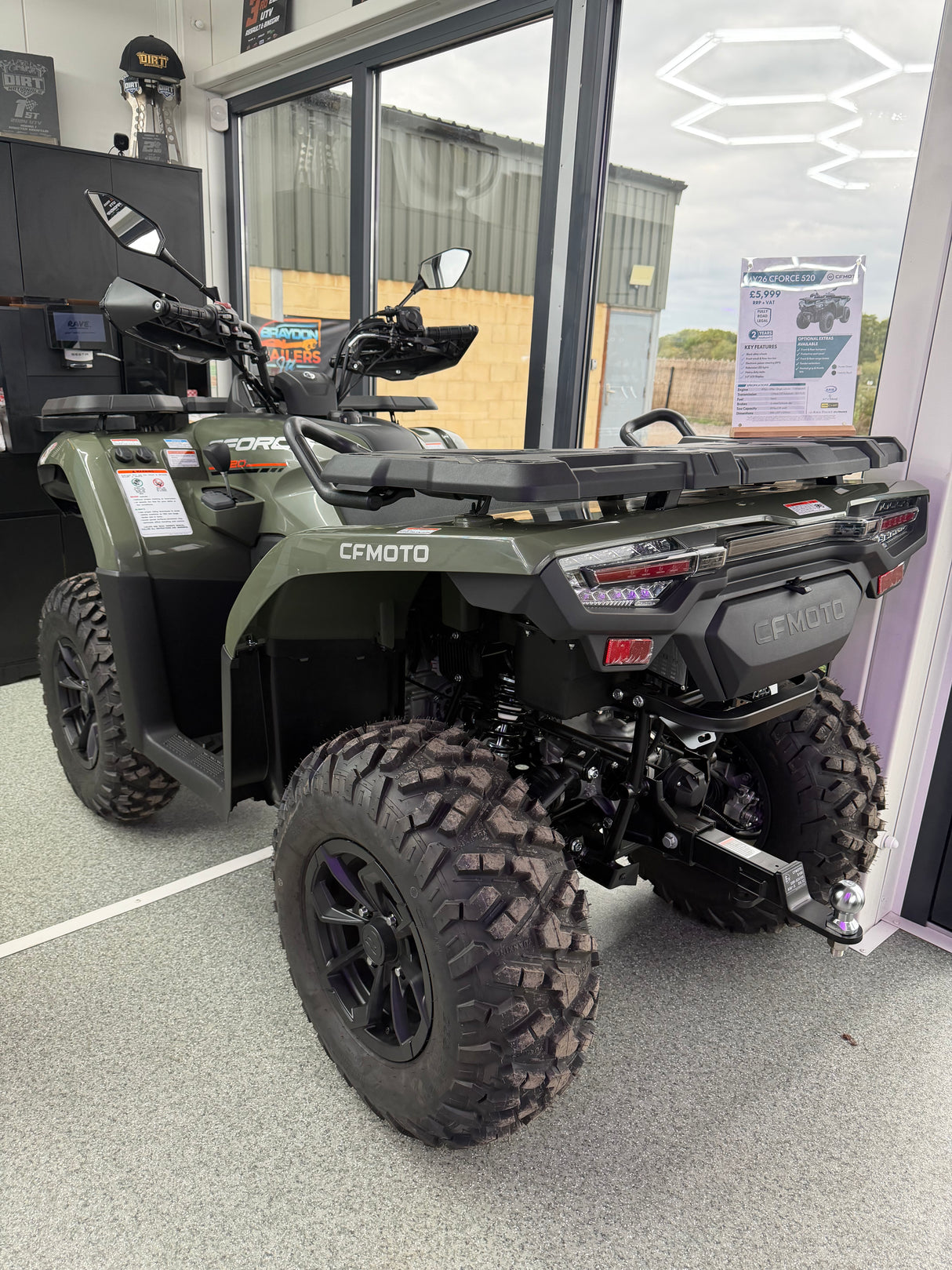 2026 CFMOTO CFORCE 520 ATV QUAD