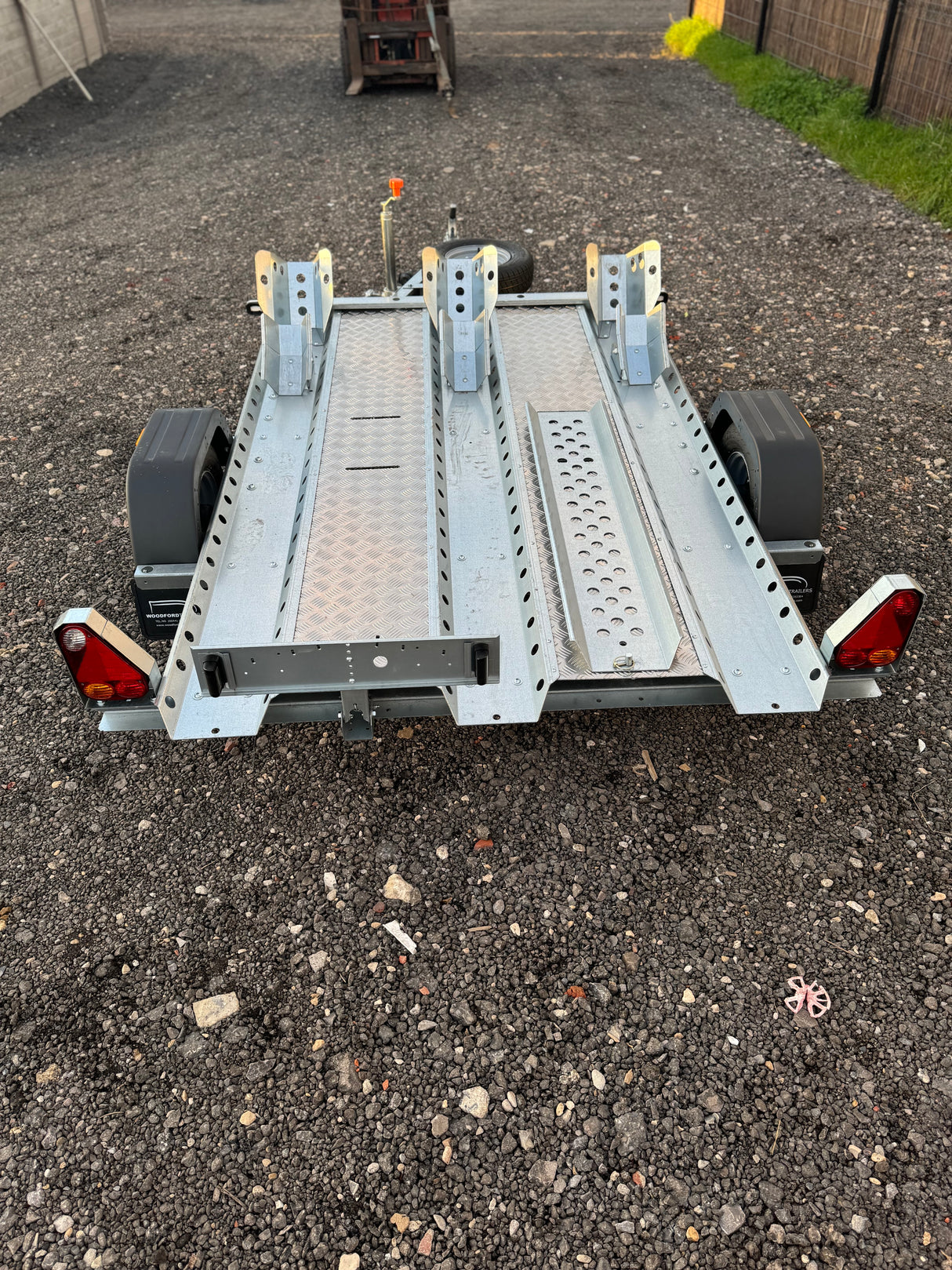 Woodford 3 Bike Motorbike Trailer