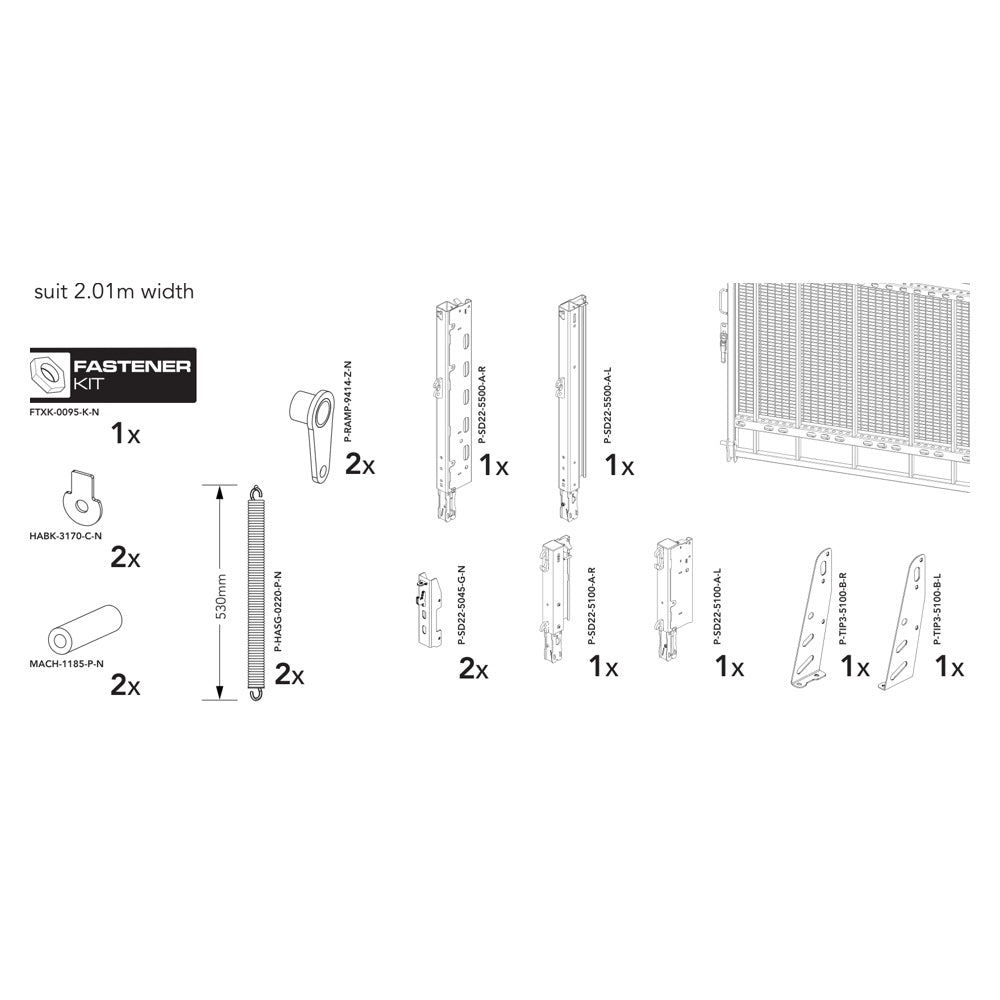 Brian James P-TPAN-9255-K-N manufacturer technical illustration; size and specification vary with the selected option