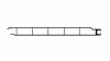 Aluminium anode profile 42157 l=1520mm – CZ001477