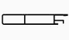 Aluminium anode profile 38313 l=1878mm – CZ001271