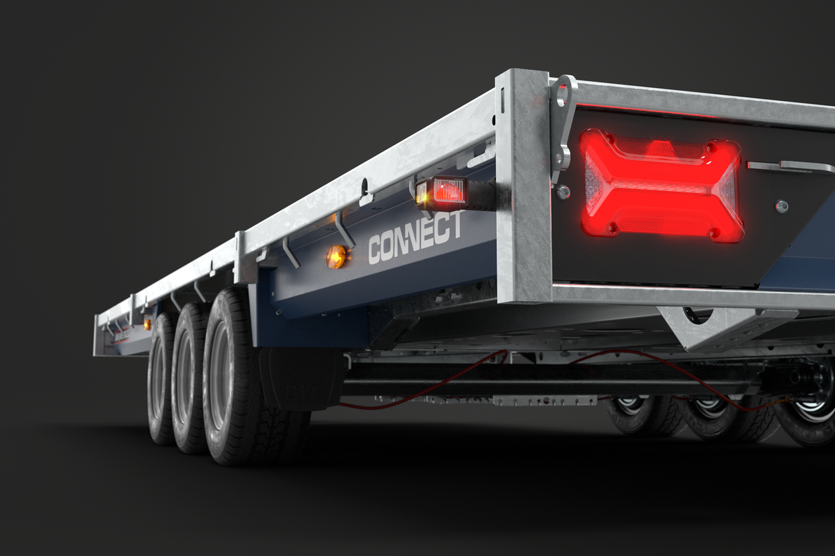 Brian James Connect Flatbed Trailer – 5.5m x 2.29m | 3.5T | Triple Axle | 10” Wheels 476-5522-35-3-10