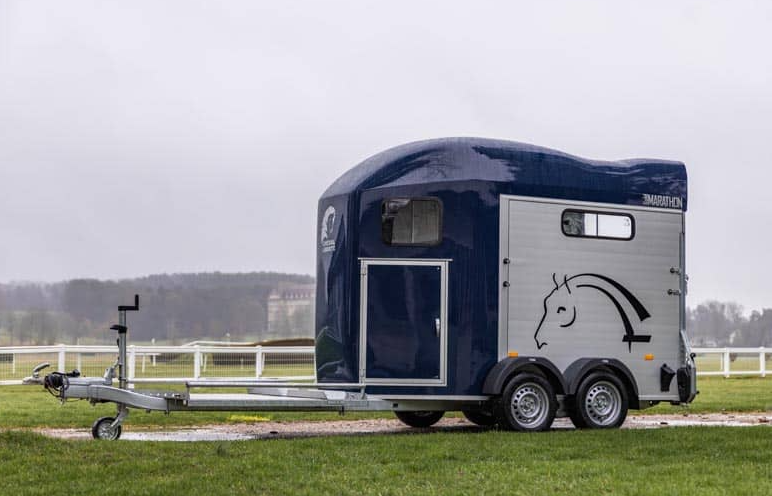 Cheval Liberte Gold Marathon Premium Two-Horse & Carriage Trailer