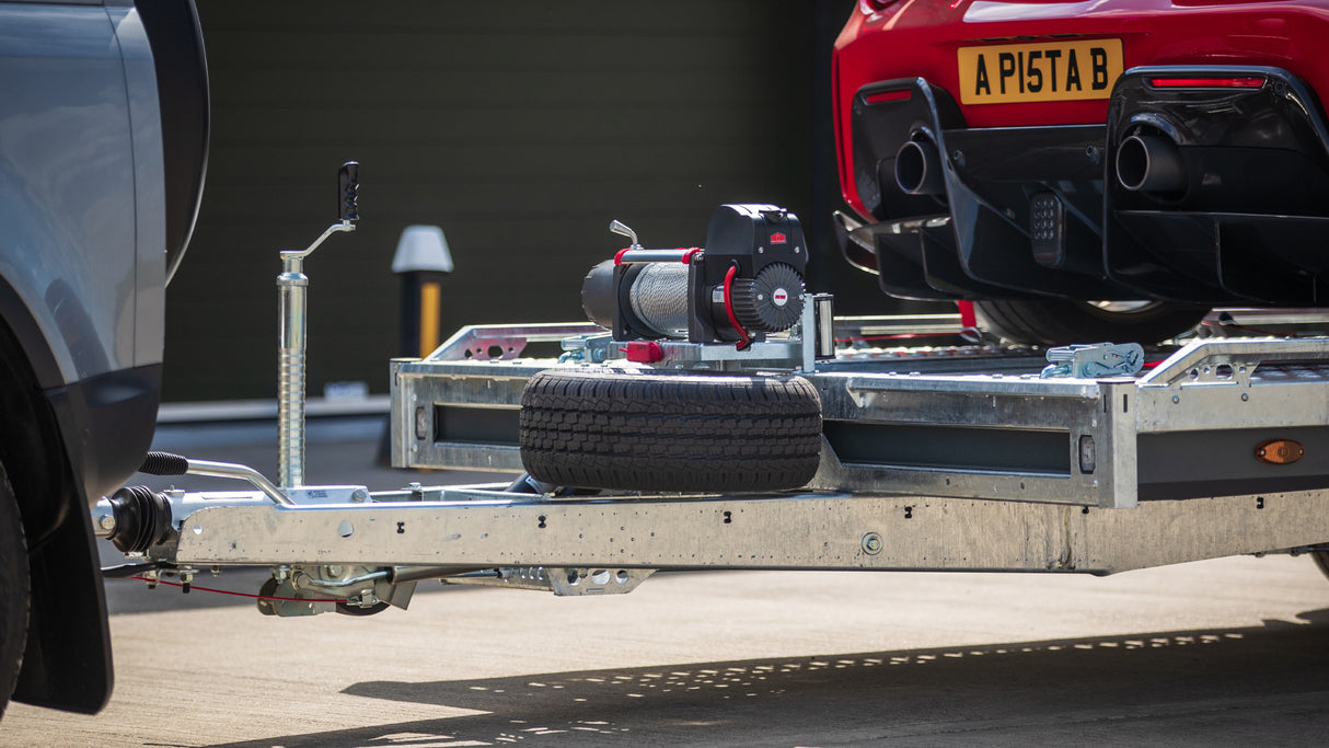 Brian James T6 T Transporter Car Trailer, 5.5m x 2.24m, 3.5t, 10in wheels, 3 Axle - 231-5522-35-3-10