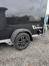 Debon Cargo 1300 Box Van Bike Trailer Polyester & Side Door