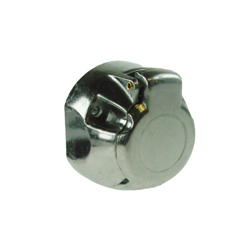 MP25NB 12n Type 7 Pin Aluminium Socket With Nickel Plated Pins — 025NB