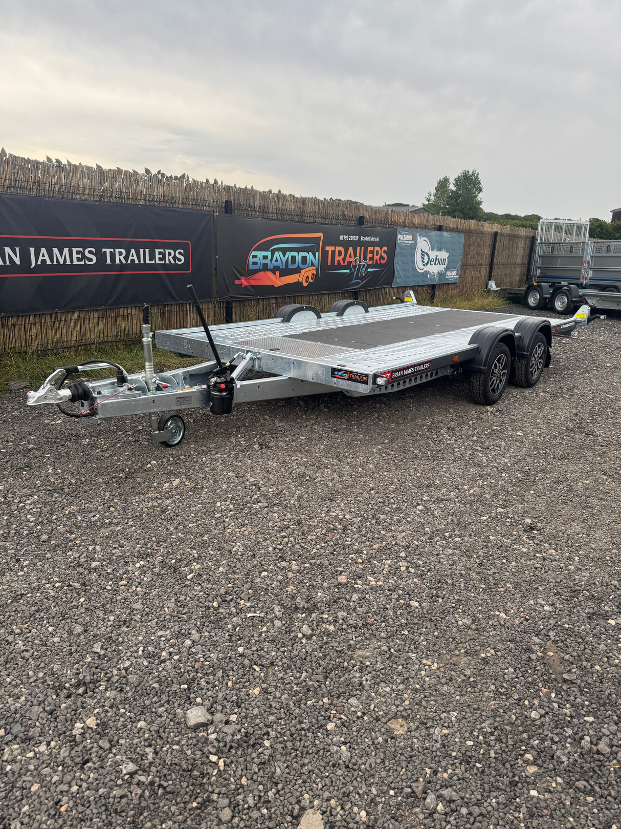 Brian James A Transporter Car Trailer – 4.5m x 2.0m | 3000kg| 12" Wheels | Twin Axle 130-4520-30-2-12