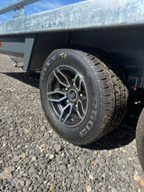 Brian James T6 T Transporter Car Trailer, 5.5m x 2.24m, 3.5t, 10in wheels, 3 Axle - 231-5522-35-3-10