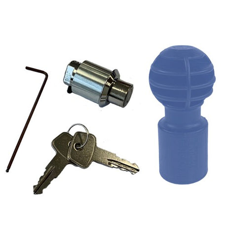 MP2019L Replacement Barrel Lock Set & Plastic Security Ball — 2019L
