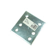 MP233 2.5"/4" 65-102mm 6 Hole Drop Plate — 233