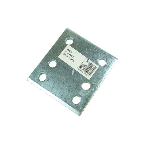 MP233 2.5"/4" 65-102mm 6 Hole Drop Plate — 233