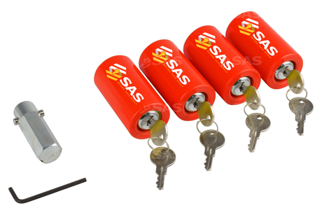 SAS Caravan Corner Steady Leg Locks — 4 pack