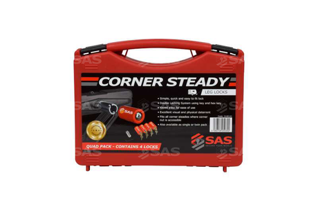 SAS Caravan Corner Steady Leg Locks — 2 pack
