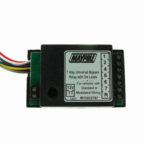 MP3877B2M 12v 2m 7 Way Bypass Relay — 3877B2M