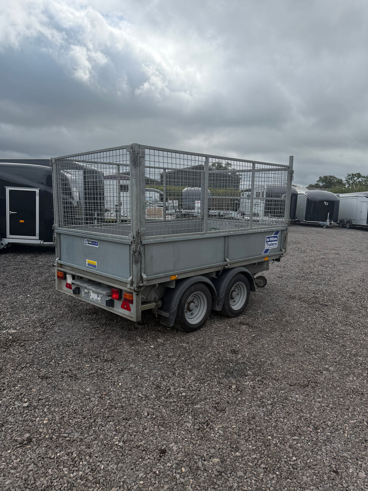 2021 Ifor Williams LM85G 8' x 5' Dropside Trailer with Mesh Sides & Ramps – 2700kg