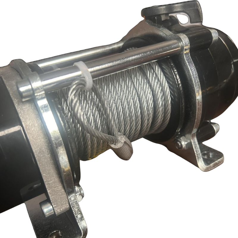 1500 lbs 12v Electric Winch Steel Wire