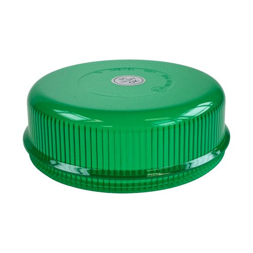 MP4074 Green Beacon Lens Suits Low Profile Beacons — 4074