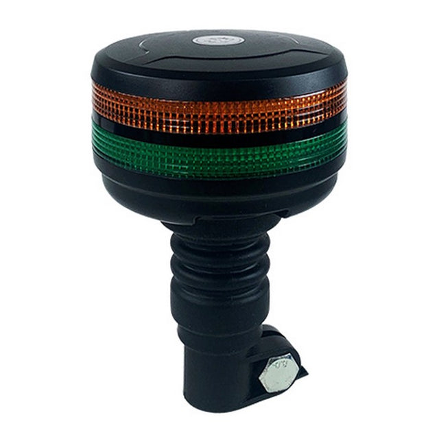 MP4087 12/24v Led Flexi Din Mount Dual Amber & Green Beacon R10/Ip67 — 4087