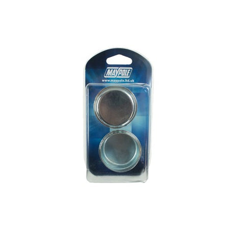 MP4153  Neutral 48mm Steel Hubcap For Alko Non-Euro Drums Display Packed — 4153
