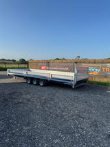 Brian James Connect Flatbed Trailer – 5.5m x 2.29m | 3.5T | Triple Axle | 10” Wheels 476-5522-35-3-10