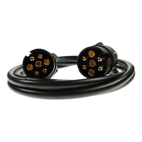 MP5880 7 Pin 1.5m 2x7 Pin Plugs & 7 Core Connecting Lead — 5880