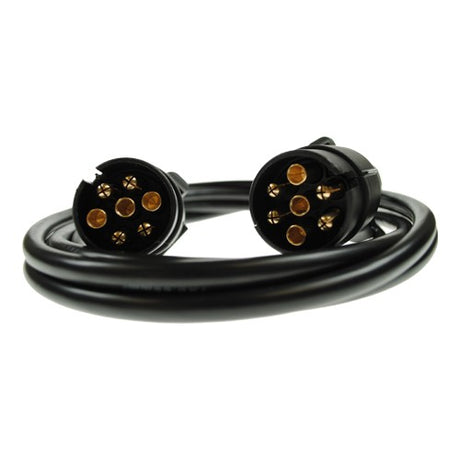 MP5880 7 Pin 1.5m 2x7 Pin Plugs & 7 Core Connecting Lead — 5880
