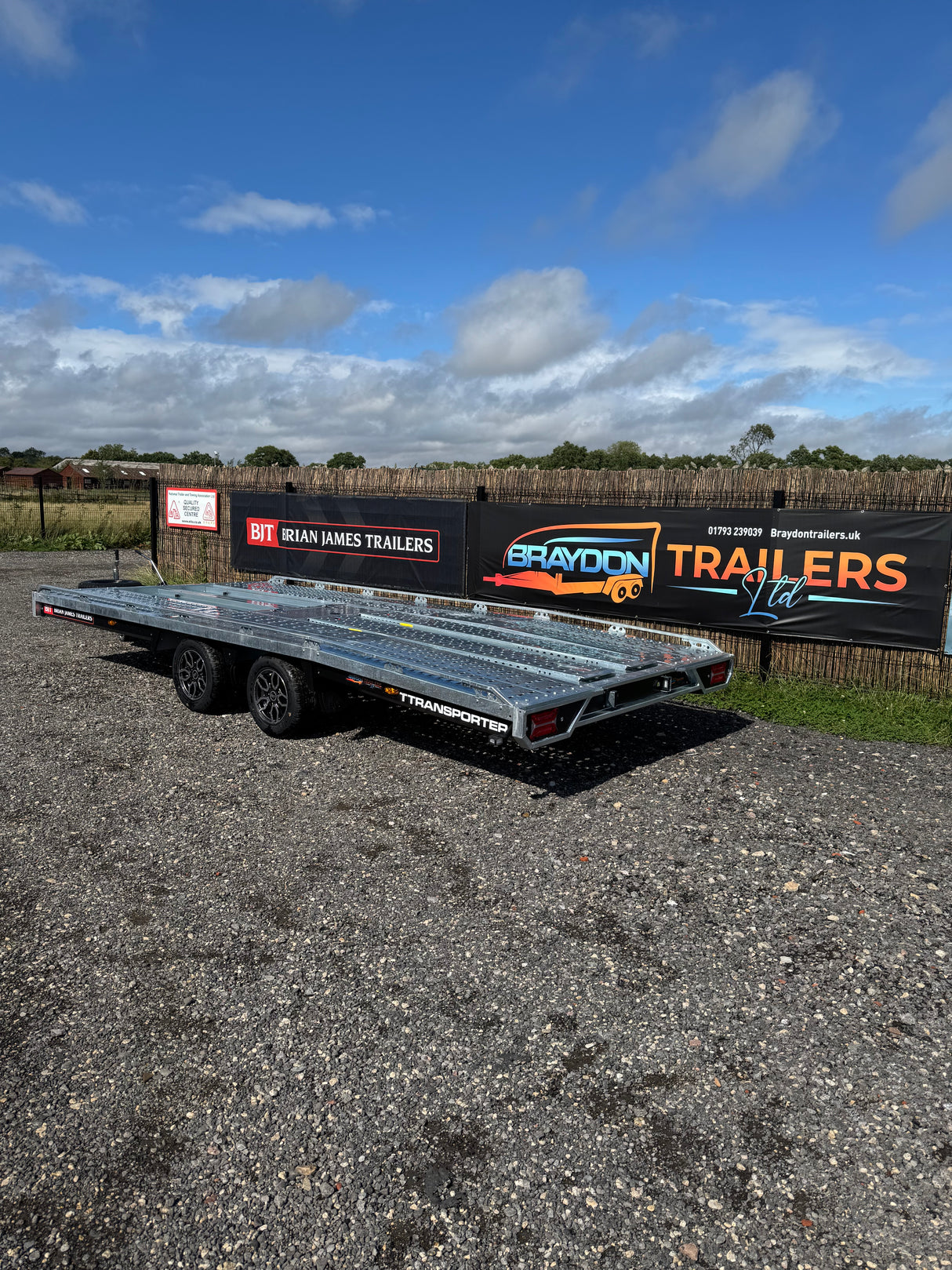 Brian James T Transporter T4 Car Trailer 5.0m x 2.24m 3.5T Twin Axle 231-5022-35-2-12